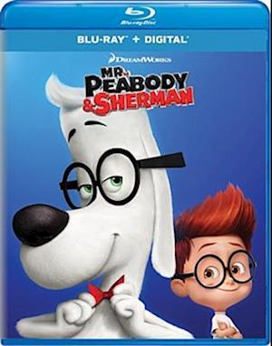 Cover for Mr Peabody &amp; Sherman (Blu-ray) (2018)