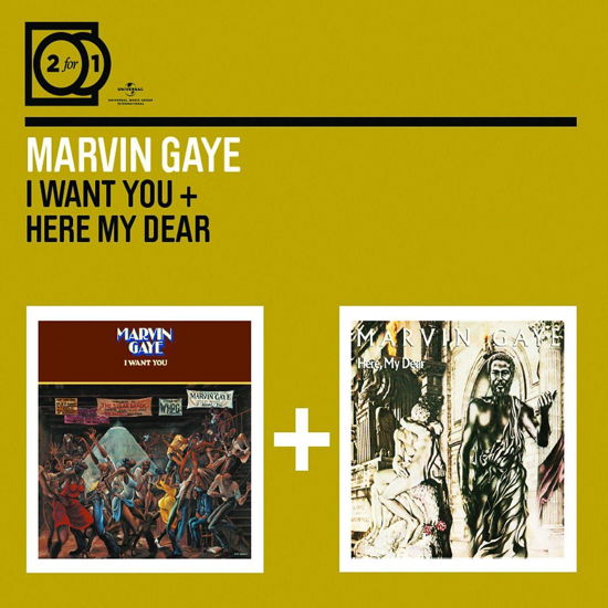 Cover for Marvin Gaye · I Want You / Here My Dear (CD) (2009)