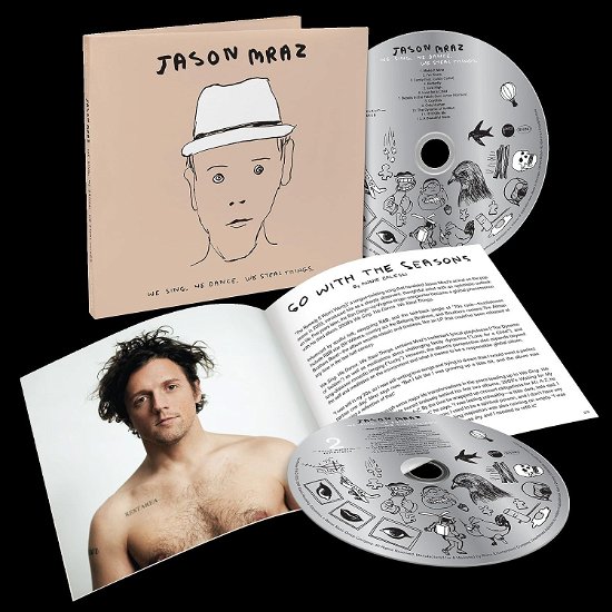 Cover for Jason Mraz · We Sing. We Dance. We Steal Th (CD) [Deluxe edition] (2023)