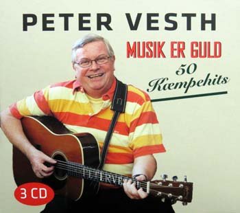 Cover for Peter Vesth · Kæmpe Hits  - Musik er Guld (CD) (2011)