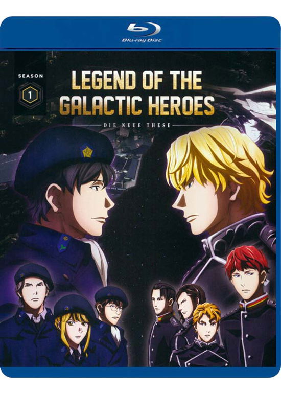 Cover for Legend of Galactic Heroes: Die Neue These - Ssn 1 (Blu-ray) (2019)
