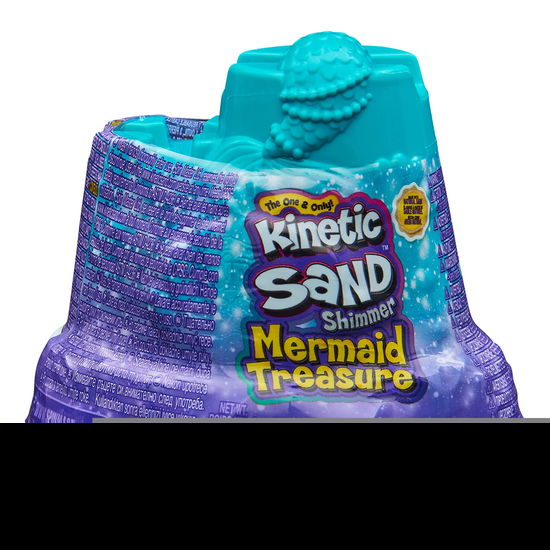 Cover for Spin Master · Spin Master Kinetic Sand: Shimmer - Mermaid Treasure Container (6064334) (MERCH)