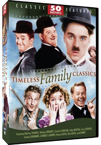 Cover for Timeless Family Classics 50 Movies (DVD) (2019)