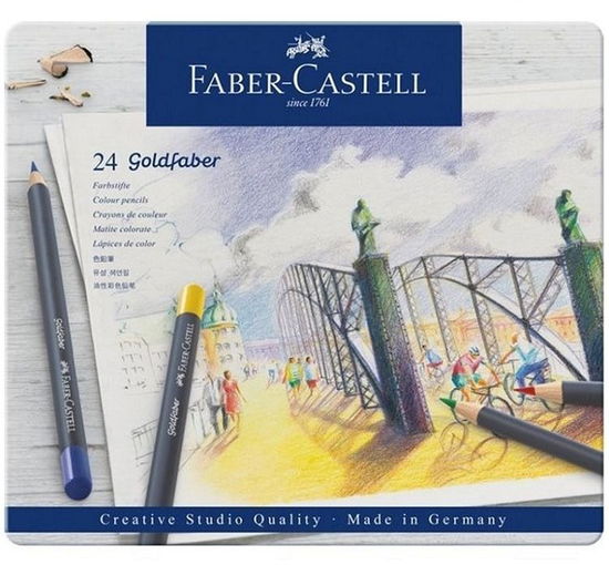 Farbstifte Perm.goldfaber24x -  - Fanituote - Faber-Castell - 4005401147244 - torstai 17. tammikuuta 2019