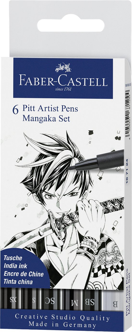 Cover for Set 6 Colori Pitt Artist Pen · N (MERCH)