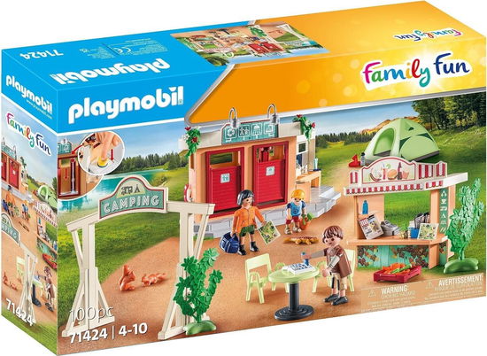 Cover for Playmobil · Playmobil - Camping Site (71424) (Spielzeug)