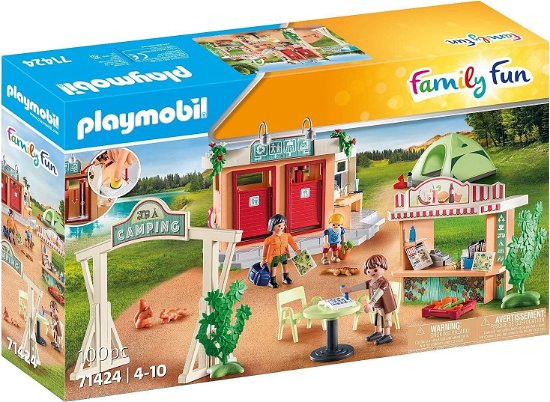 Cover for Playmobil · Playmobil - Camping Site (71424) (Toys)