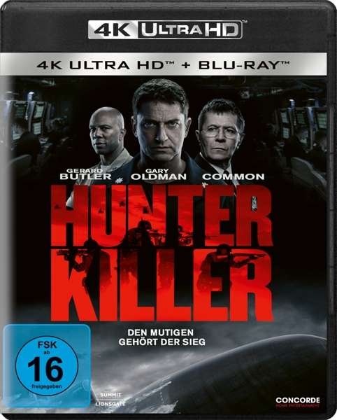 Cover for Hunter Killer 4k/2bd (4K UHD Blu-ray) (2019)