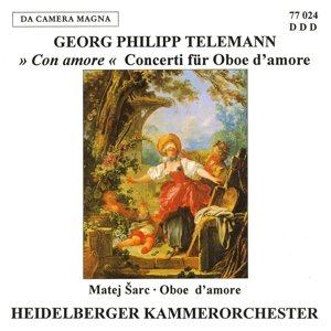 Cover for Telemann / Sarc · Con for Oboe Damore (CD) (2012)