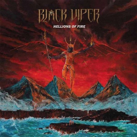 Cover for Black Viper · Hellions of Fire (LP) [Coloured edition] (2019)