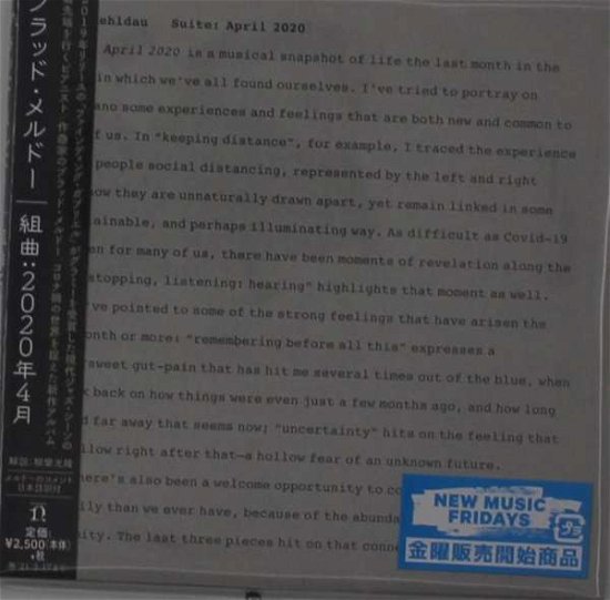 Cover for Brad Mehldau · Suite: April 2020 (CD) [Japan Import edition] (2020)