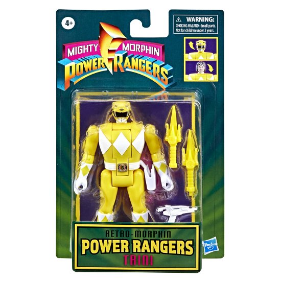 Mighty Morphin Power Rangers Yellow Ranger Retro-morphin Series Figure - Power Rangers - Merchandise - HASBRO - 5010993872244 - 