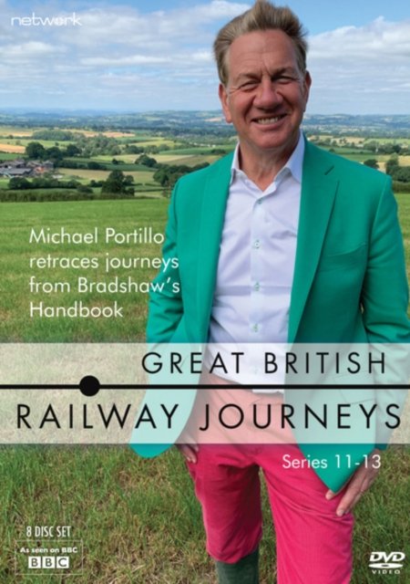 Cover for Great British Railway Journeys · Great British Railway Journeys: Series 11-13 (DVD) (2022)