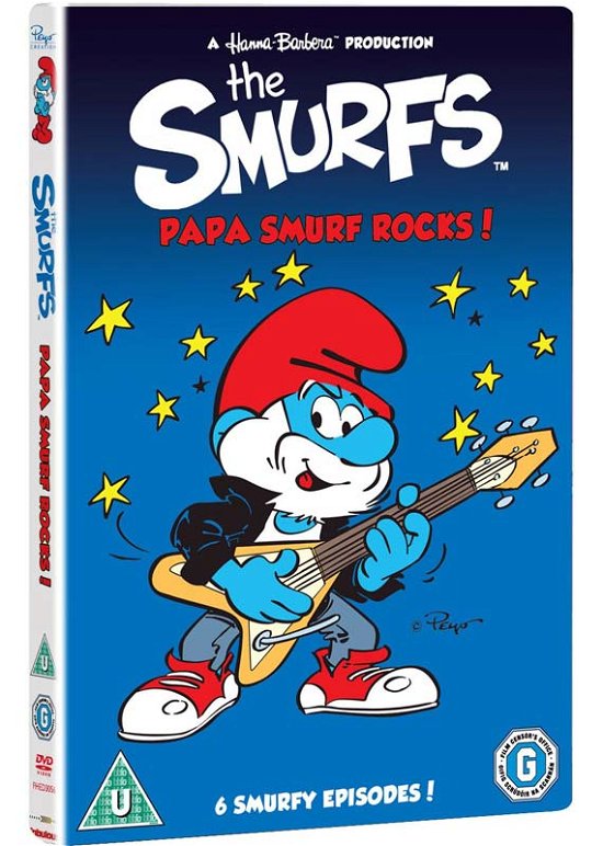Cover for The Smurfs  - Papa Smurf Rocks · The Smurfs - Papa Smurf Rocks (DVD) (2013)