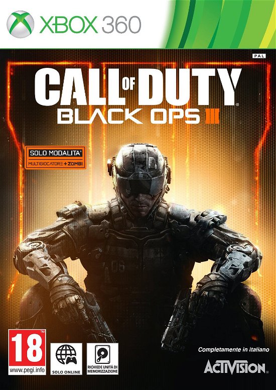 Cover for Activision Blizzard · Call of Duty: Black Ops 3 (Italian Box - Multi Lang In Game) (DELETED TITLE) (X360)