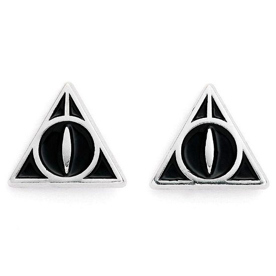 Cover for P.derive · Harry Potter - Earrings - Deathly Hallows - Black (MERCH)