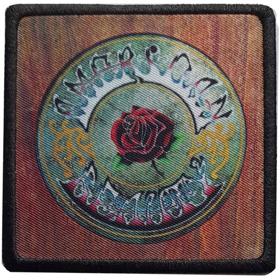 Grateful Dead Standard Printed Patch: American Beauty Album Cover - Grateful Dead - Produtos -  - 5056561000244 - 