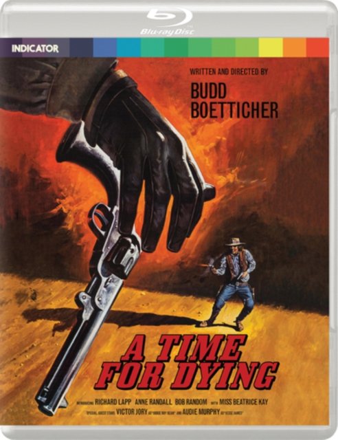Cover for Budd Boetticher · A Time For Dying (Blu-ray) [Standard edition] (2024)