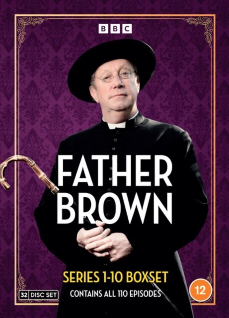 Father Brown Series 1 to 10 - Father Brown Series 110 DVD - Film - Dazzler - 5060797576244 - 2. oktober 2023