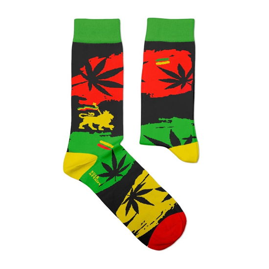 Bob Marley · Rebel Reggae (Eur 41-46/uk 7½-11½/us 8-12) (Socks) [size L] (2024)