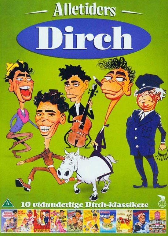 Dirch På Hjernen - 10 Dirch Passer Film - Boxset - Filmes -  - 5708758695244 - 28 de agosto de 2012