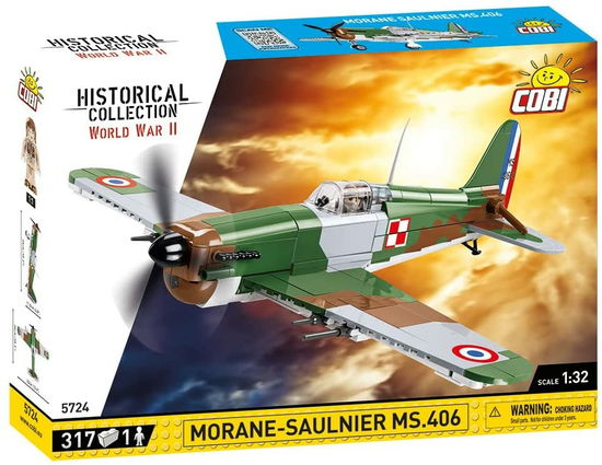 Cover for Cobi: World War II · Morane - Saulnier Ms. 406 (Toys)