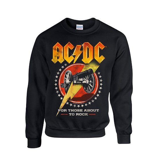 Cover for AC/DC · For Those About to Rock New (TØJ) [size L] [Black edition] (2020)