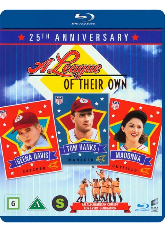 Cover for Geena Davis / Tom Hanks / Madonna · A League Of Their Own (Blu-Ray) [25th Anniversary edition] (2017)