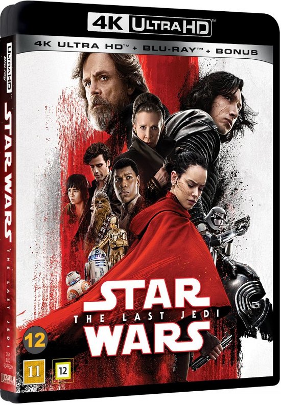 Cover for Star Wars · Star Wars: Episode 8 -  The Last Jedi (4K UHD + Blu-ray) [4K edition] (2018)