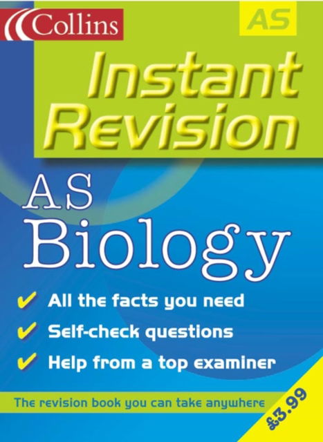 Cover for Steve Potter · AS Biology - Instant Revision (Paperback Book) (2002)