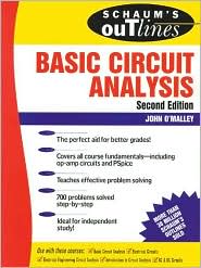 Schaum's Outline of Basic Circuit Analysis - John O'Malley - Books - McGraw-Hill Education - Europe - 9780070478244 - July 16, 1991