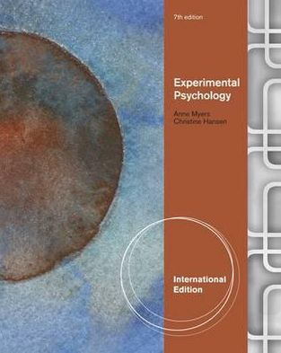 Cover for Myers · Experimental Psychology, Internat (Paperback Book) (2011)