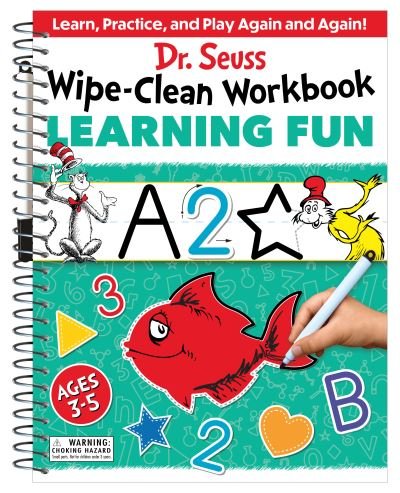 Dr. Seuss Wipe-Clean Workbook: Learning Fun: Activity Workbook for Ages 3-5 - Dr. Seuss Workbooks - Dr. Seuss - Kirjat - Random House Children's Books - 9780525572244 - tiistai 1. marraskuuta 2022
