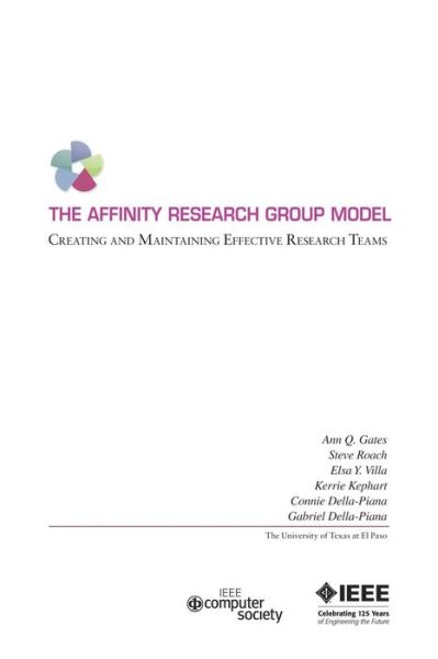 Cover for Gabriel Della-piana · The Affinity Research Group Model: Creating and Maintaining Effective Research Teams (Pocketbok) (2009)