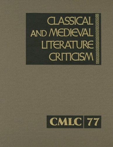Cover for Jelena Krostovic · Classical and Medieval Literature Criticism (Hardcover Book) (2005)