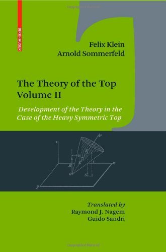 Cover for Felix Klein · The Theory of the Top. Volume II: Development of the Theory in the Case of the Heavy Symmetric Top (Hardcover Book) (2010)