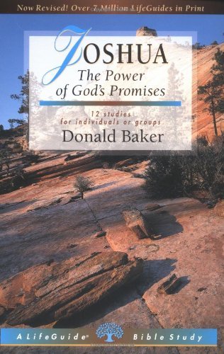 Cover for Donald Baker · Joshua: the Power of God's Promises (Lifeguide Bible Studies) (Pocketbok) [Revised edition] (1999)