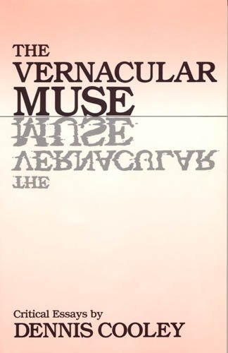 Cover for Cooley · Vernacular Muse the Eye and Ear in Contemporary Literature (Paperback Bog) (1987)