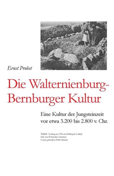 Cover for Ernst Probst · Die Walternienburg-Bernburger Kultur (Paperback Book) (2019)