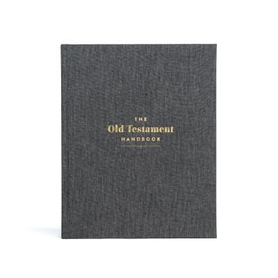 Cover for Holman Reference Staff · Old Testament Handbook, Charcoal Cloth-Over-Board (Book) (2023)