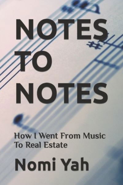 Cover for Nomi Yah · Notes to Notes (Bog) (2019)