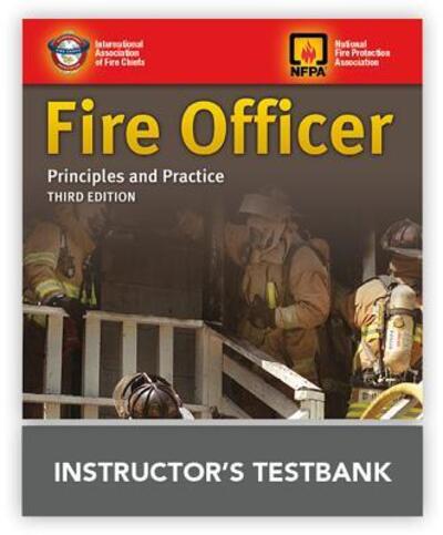 Cover for Iafc · Fire Officer: Principles And Practice Instructor's Test Bank (Audiobook (CD)) [3 Revised edition] (2014)