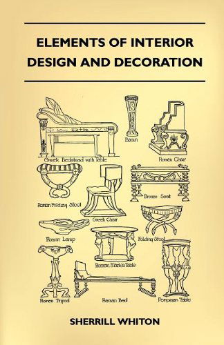 Cover for Sherrill Whiton · Elements of Interior Design and Decoration (Paperback Book) (2010)