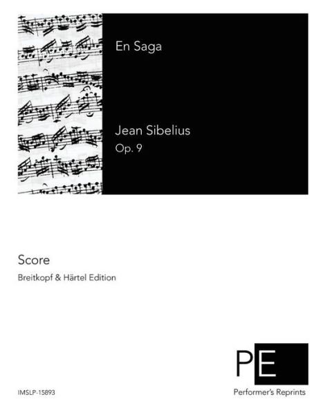 Cover for Jean Sibelius · En Saga (Paperback Book) (2014)