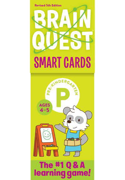 Brain Quest Pre-Kindergarten Smart Cards Revised 5th Edition - Workman Publishing - Brætspil - Workman Publishing - 9781523517244 - 9. maj 2023