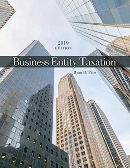 Cover for Pace · Business Entity Taxation (Paperback Book) (2018)