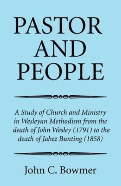 Cover for John C. Bowmer · Pastor and People (Book) (2017)