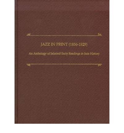 Cover for Karl Koenig · Jazz in Print (1859-1929) - An Anthology of Early Source Readings in Jazz History (Hardcover bog) (2017)
