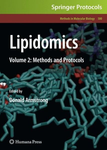 Cover for Lipidomics: Volume 2: Methods and Protocols - Methods in Molecular Biology (Hardcover Book) [2010 edition] (2009)