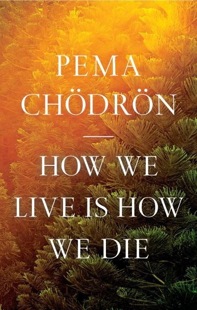 Cover for Pema Chodron · How We Live Is How We Die (Hardcover bog) (2022)